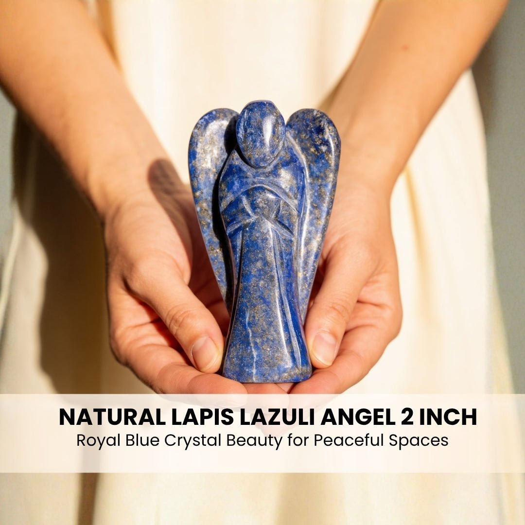 My Angel for Self Awareness Lapis Lazuli Angel Guardian - plusvalueindia