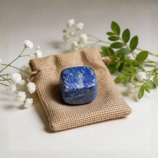Natural Lapis Lazuli Pocket Stone - plusvalueindia