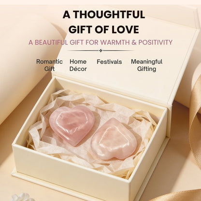 Rose Quartz Heart - Love, Relationship, Harmony & Marriage Delays - plusvalueindia