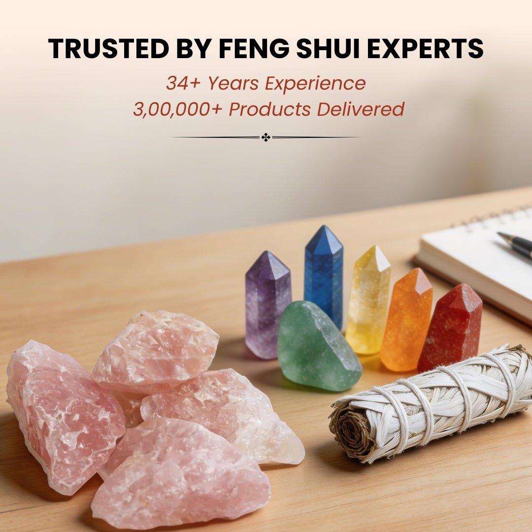 Natural Pink Rose Quartz Raw Rock Stones Chunks Rough for Love, Relationship, Marriage Delay, Happy Married Life (Keep in South - West Corner of Bedroom) - plusvalueindia