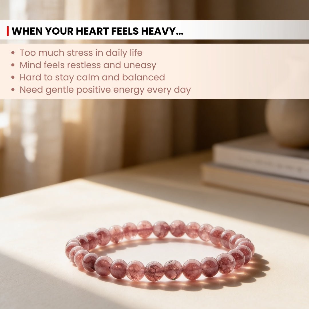Pink Tourmaline Bracelet | Stylish Charm Crystal Bracelet - plusvalueindia