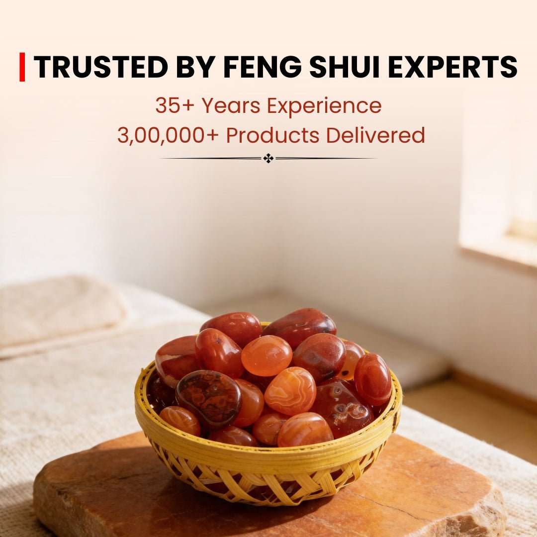 Natural Red Carnelian Crystal Pebbles Tumbled Stones for Vastu Fengshui Aura Chakra Reiki Healing - plusvalueindia