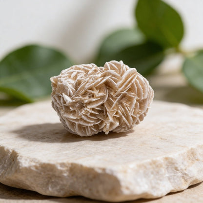 Selenite Desert Rose Stone Personal Reiki Healing Crystal Products - plusvalueindia