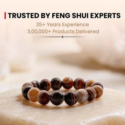 Natural Sulemani Hakik Crystal Stone Bracelet for Protection [Energized] - plusvalueindia