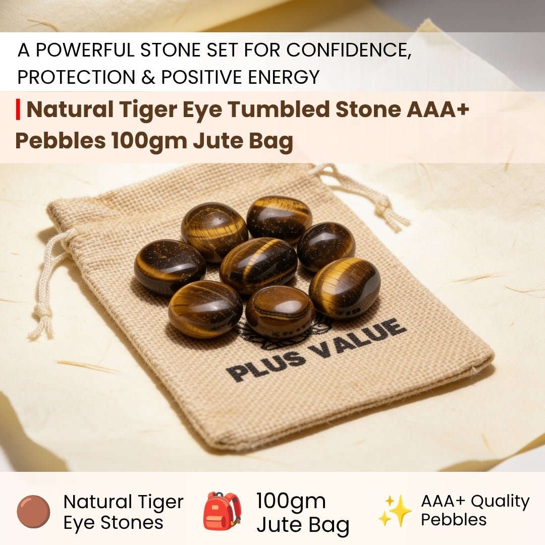 polished tiger eye pebbles with golden to red-brown banding