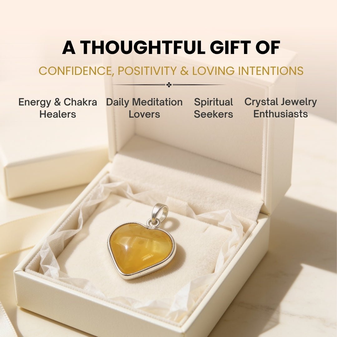 Natural warm translucent glow and internal crystalline textures visible through Yellow Aventurine stone
