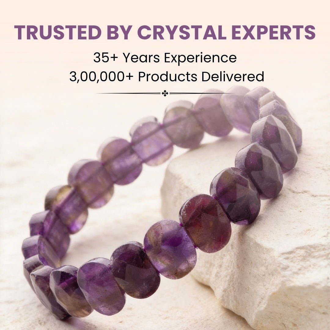 New Amethyst Bracelet For Students Education Memory, Concentration - plusvalueindia