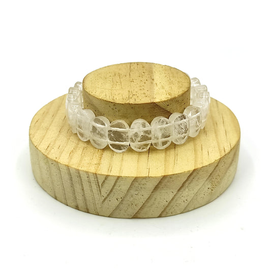 new crystal clear quartz bracelet reiki healing stone