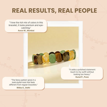 New Fancy Pattern Wealth Abundance Bracelet | Dhan Yog - plusvalueindia