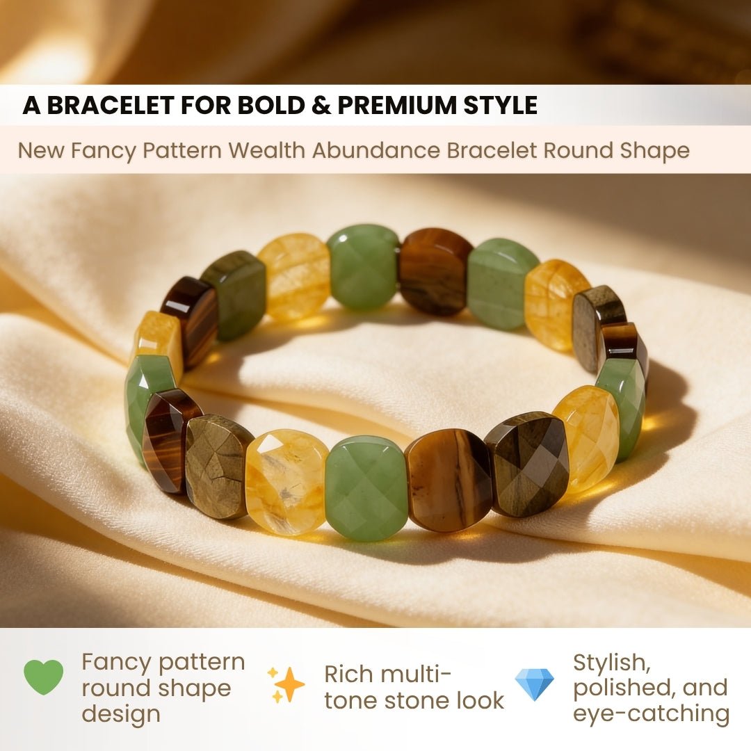 New Fancy Pattern Wealth Abundance Bracelet | Dhan Yog - plusvalueindia