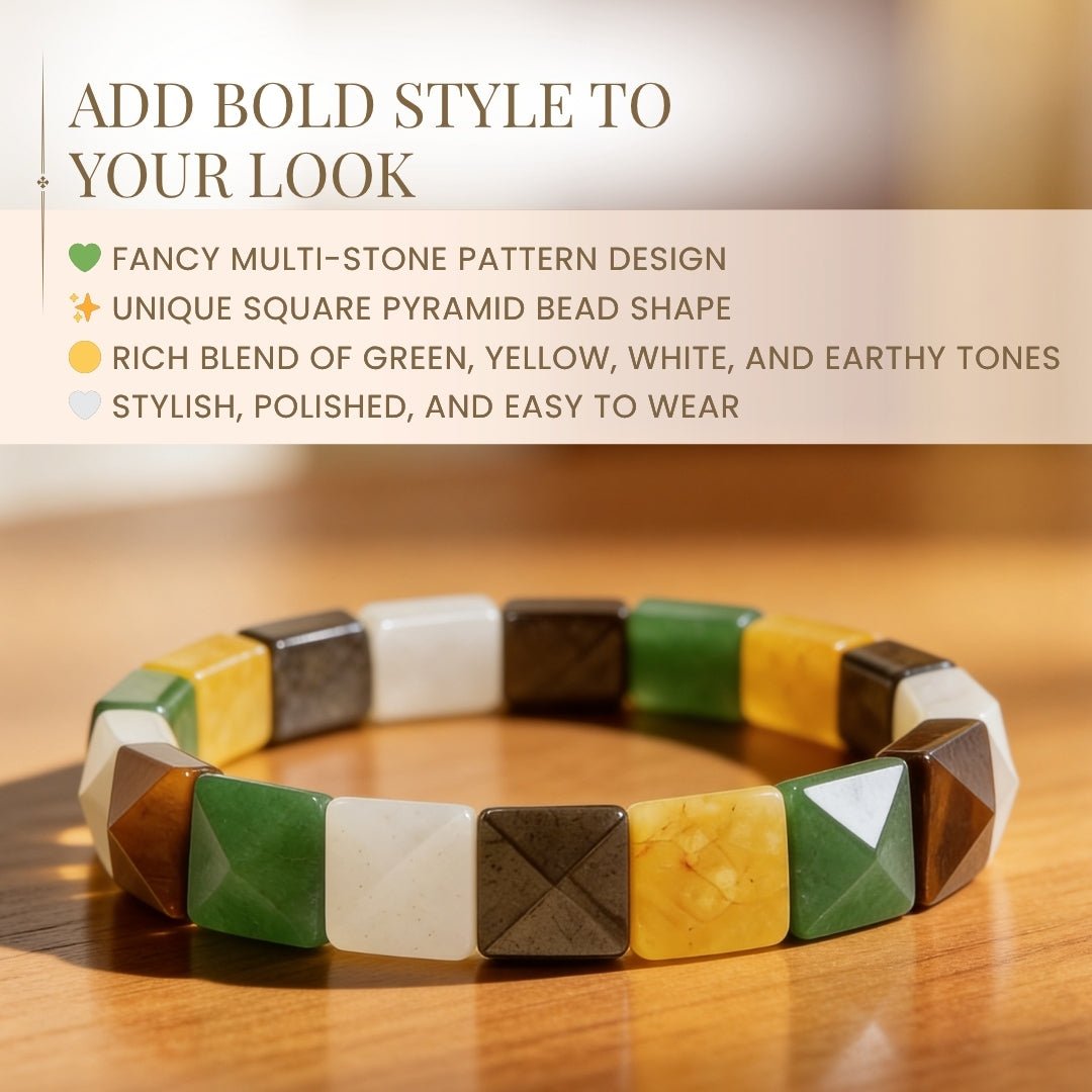 New Fancy Pattern Wealth Abundance Bracelet | Dhan Yog - plusvalueindia