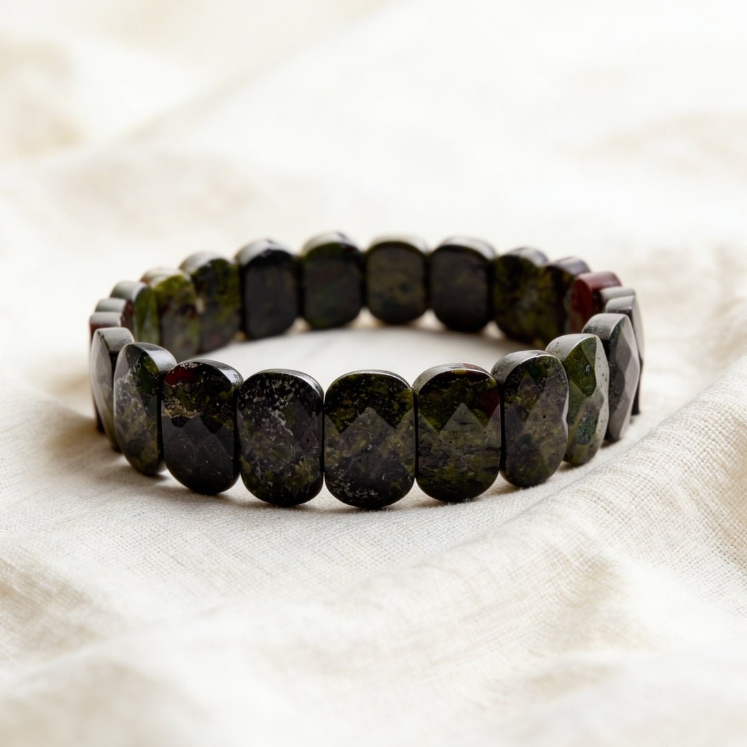 New Kambaba Jasper Stone Bracelet - plusvalueindia