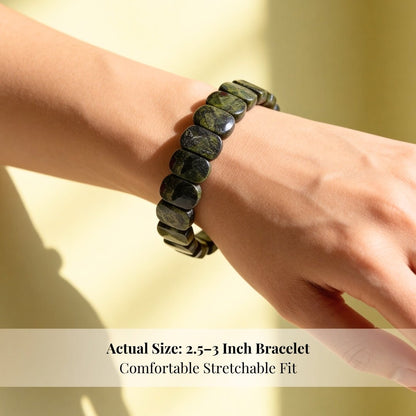 New Kambaba Jasper Stone Bracelet - plusvalueindia