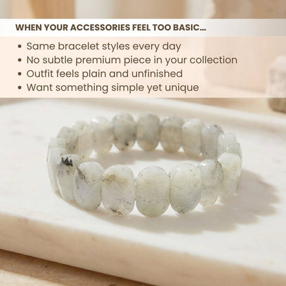 New Labradorite Bracelet Prevents Excessive Loss of Energy - plusvalueindia