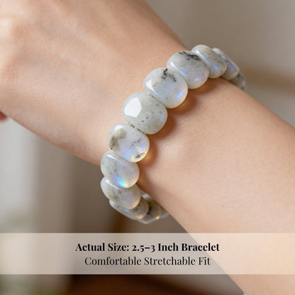 New Labradorite Bracelet Prevents Excessive Loss of Energy - plusvalueindia