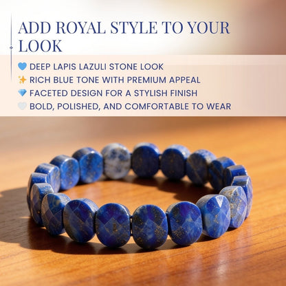 New Lapis Lazuli Bracelet - plusvalueindia