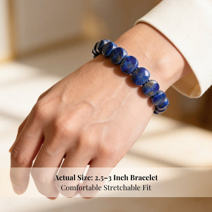 New Lapis Lazuli Bracelet - plusvalueindia