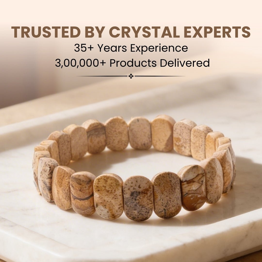 New Picture Jasper Bracelet for Men Women Boys and Girls (1pc) - plusvalueindia