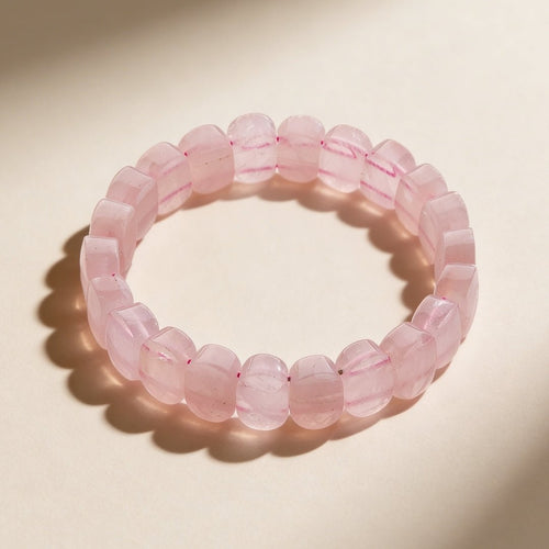 New Pink Rose Quartz Bracelet For Love, Relationship & Marriage - plusvalueindia