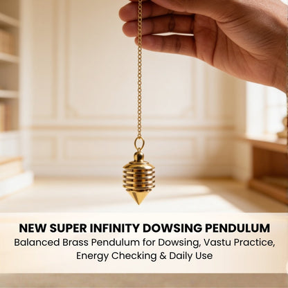 super infinity pendulum body measuring approximately 1 x 1 inch