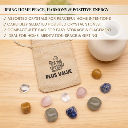 Peaceful Home Crystal Bag - plusvalueindia
