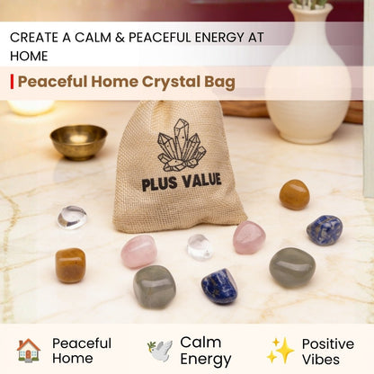 Peaceful Home Crystal Bag - plusvalueindia
