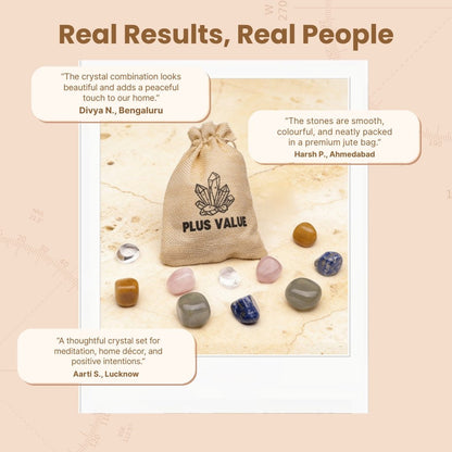 Peaceful Home Crystal Bag - plusvalueindia
