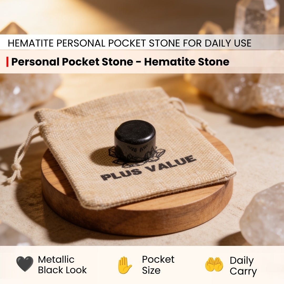 Personal Pocket Stone Hematite Crystal, crystal for home and office
