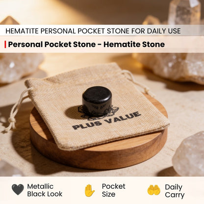Personal Pocket Stone Hematite Crystal, crystal for home and office