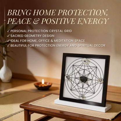 Personal Protection Crystal Grid - plusvalueindia