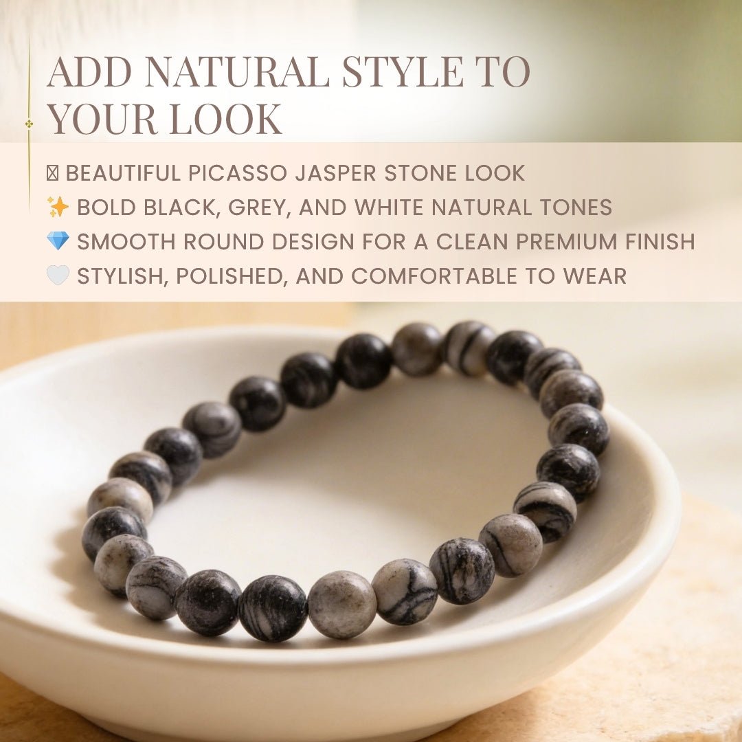Picasso Jasper Bracelet - plusvalueindia