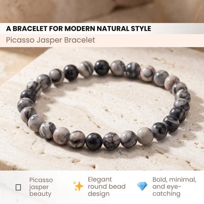 Picasso Jasper Bracelet - plusvalueindia