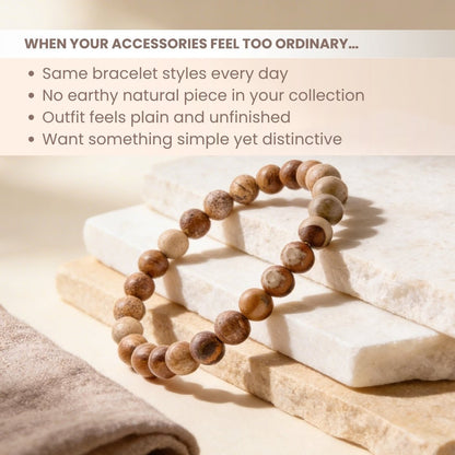 Picture Jasper Bracelet - plusvalueindia