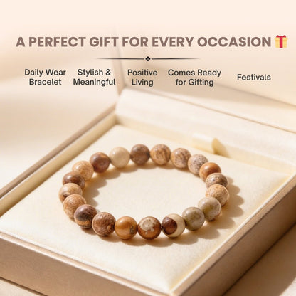 Picture Jasper Bracelet - plusvalueindia