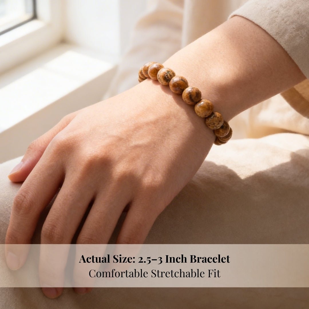 Picture Jasper Bracelet - plusvalueindia