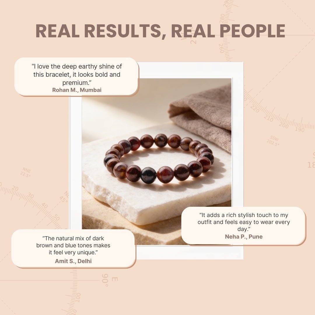 Pietersite Bracelet - plusvalueindia