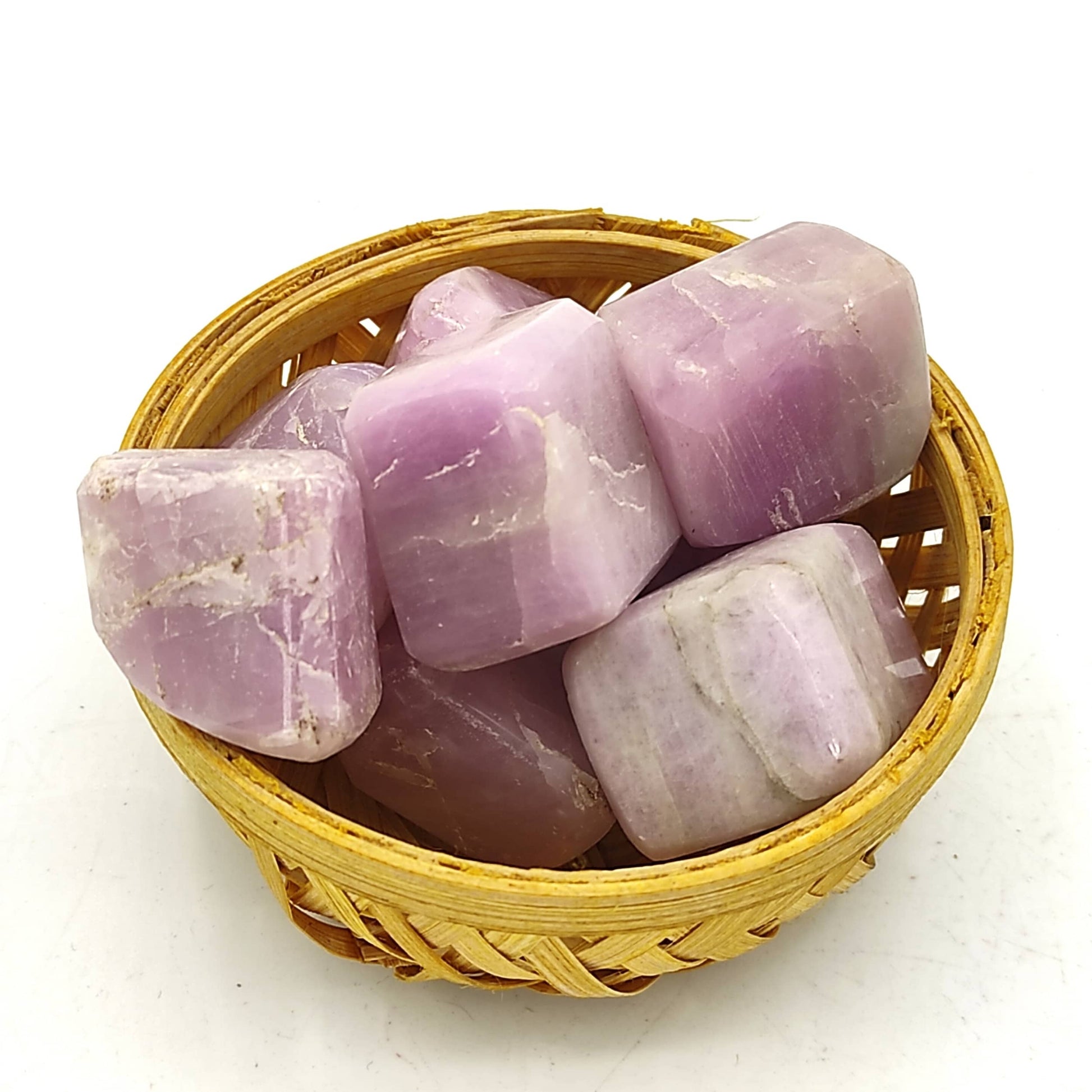 Pink Kunzite Tumbled Stone Pebbles Reiki Healing 200grams