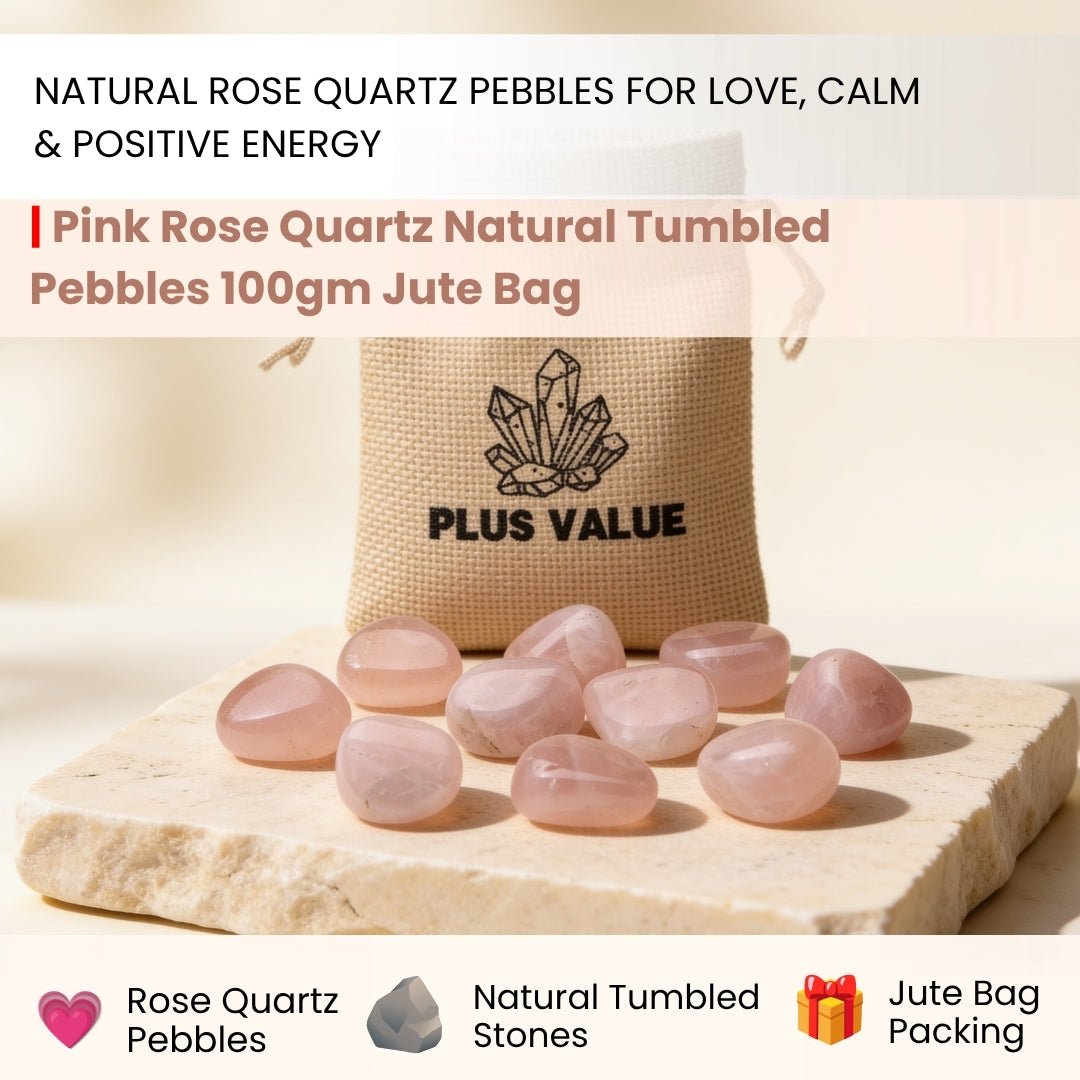 smooth polished surfaces and rounded shapes of rose quartz pebbles