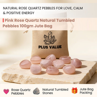 smooth polished surfaces and rounded shapes of rose quartz pebbles