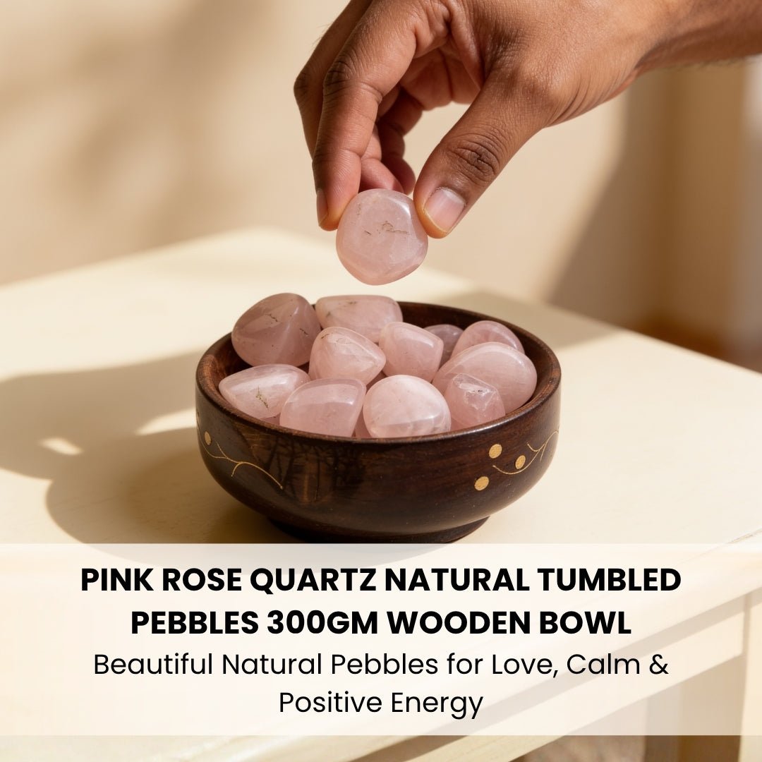single pink rose quartz tumbled stone showing its polished surface