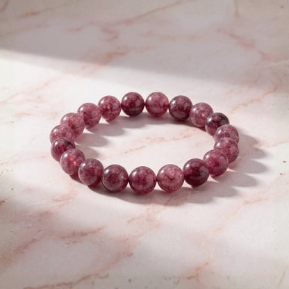Pink Tourmaline Bracelet | Stylish Charm Crystal Bracelet - plusvalueindia