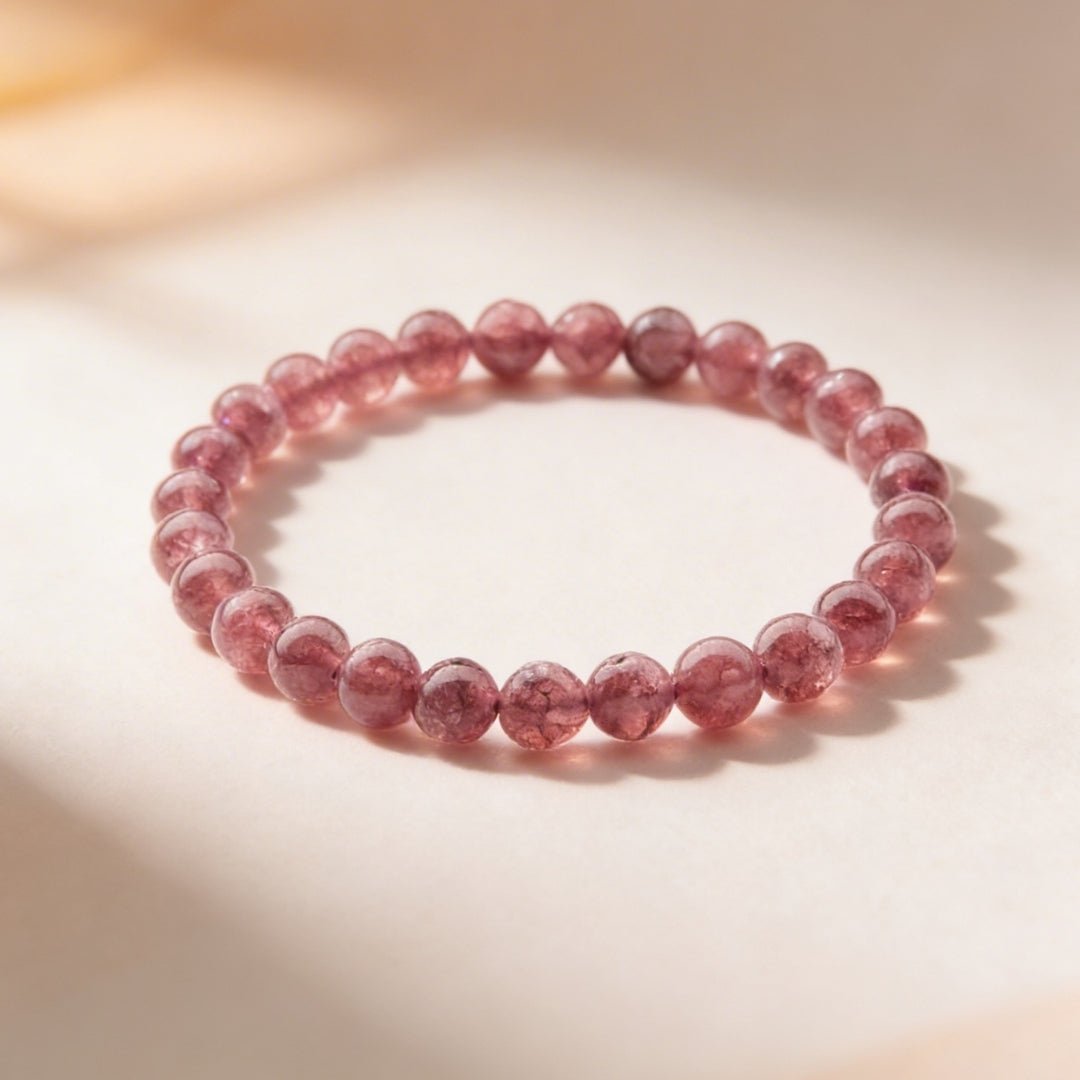 Pink Tourmaline Bracelet | Stylish Charm Crystal Bracelet - plusvalueindia