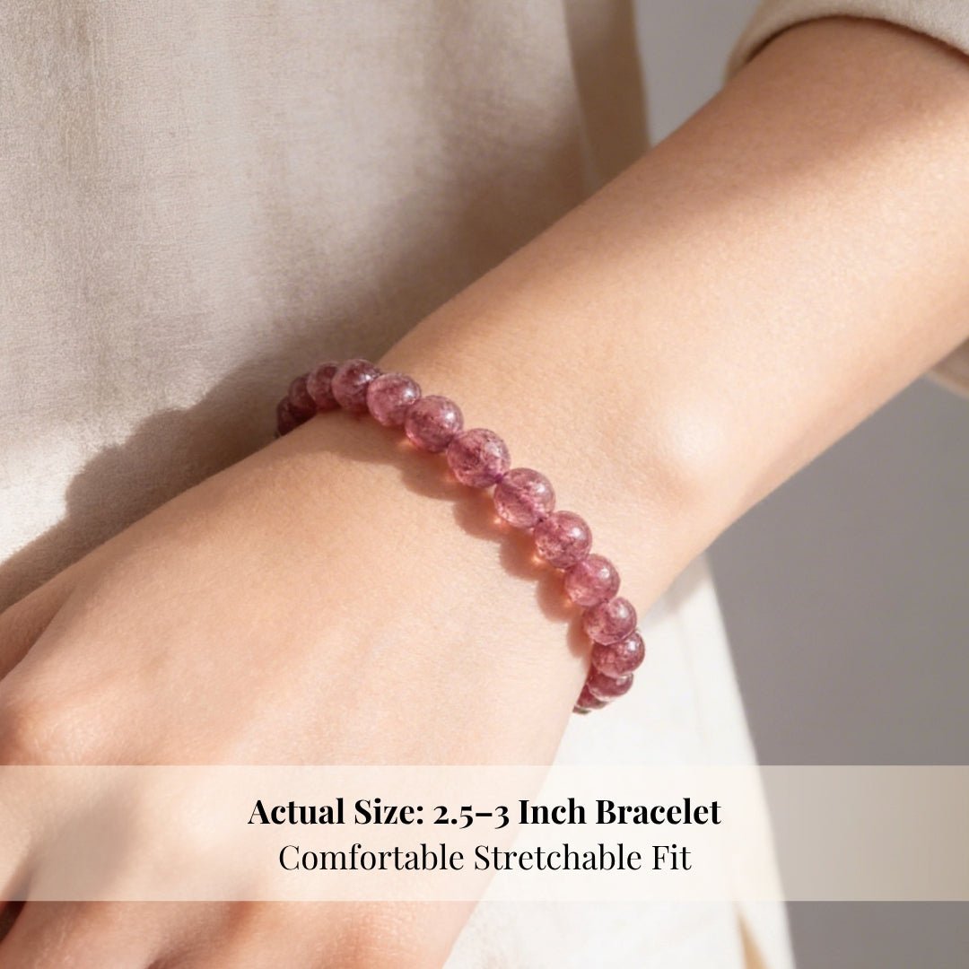 Pink Tourmaline Bracelet | Stylish Charm Crystal Bracelet - plusvalueindia