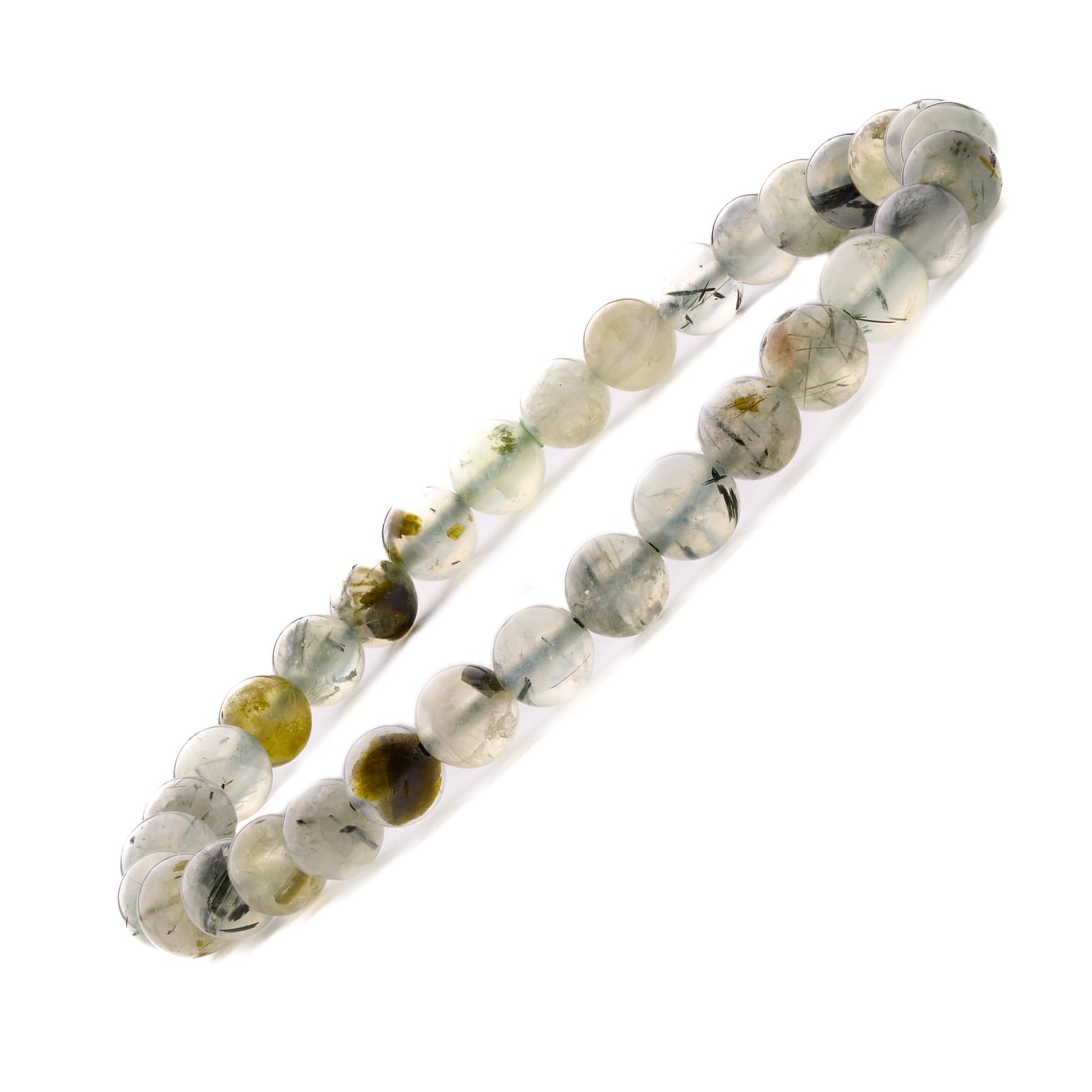 prehnite bracelet 6mm