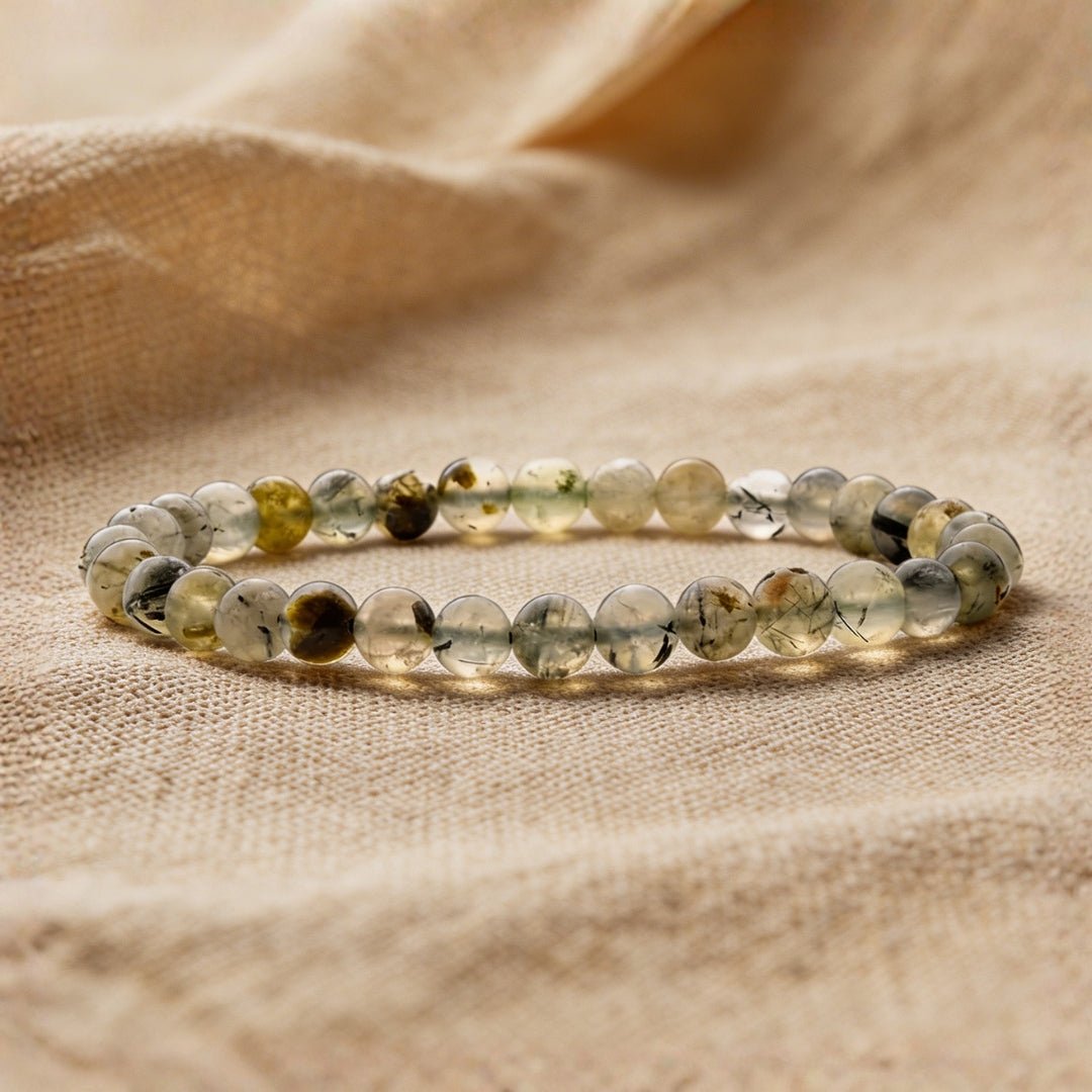 Prehnite Bracelet - plusvalueindia