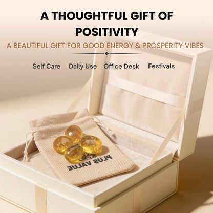 Natural Citrine Tumbled AAA+ Stone Pebbles - plusvalueindia
