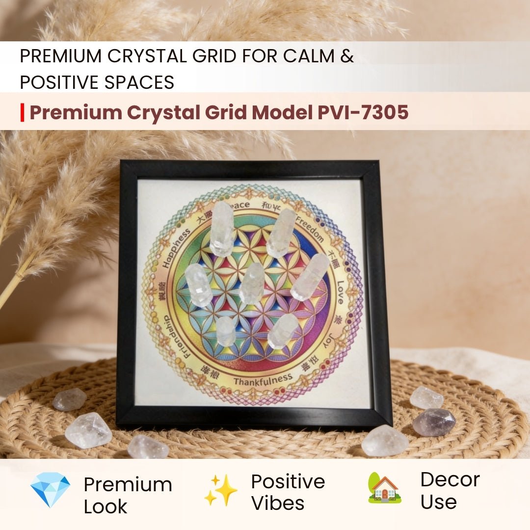 Personal Healing Vastu Crystal Grid - plusvalueindia