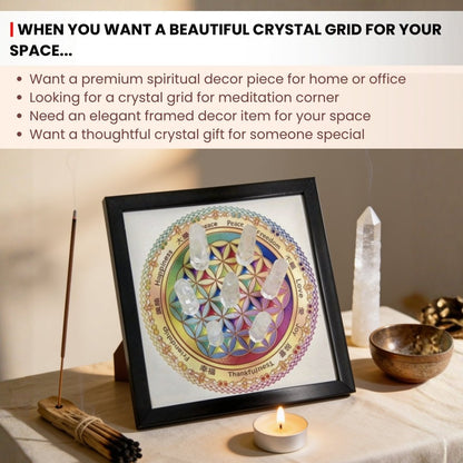 Personal Healing Vastu Crystal Grid - plusvalueindia