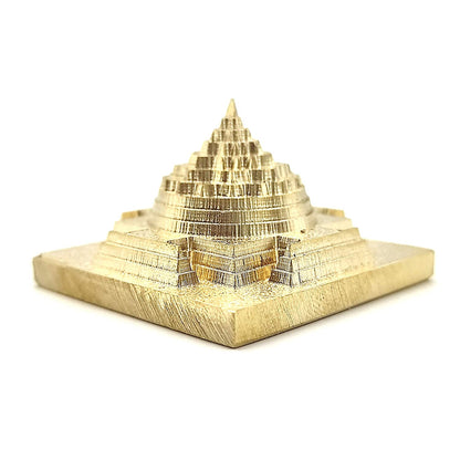 premium meru shri yantra gold plated vastu