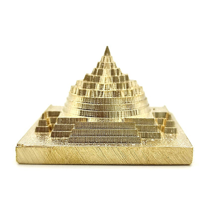 premium meru shri yantra gold plated vastu product